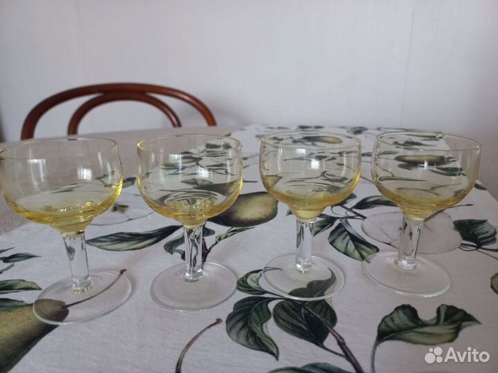 Рюмочки цветное стекло
