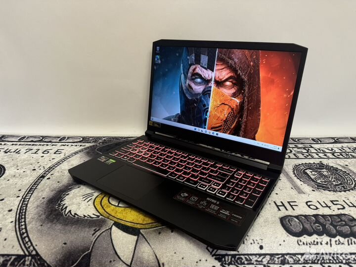 Игровой ноутбук Acer Nitro 5 R7/RTX3060