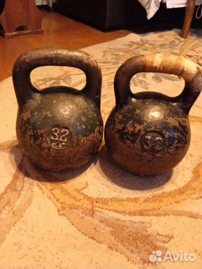 Гири чугунные СССР