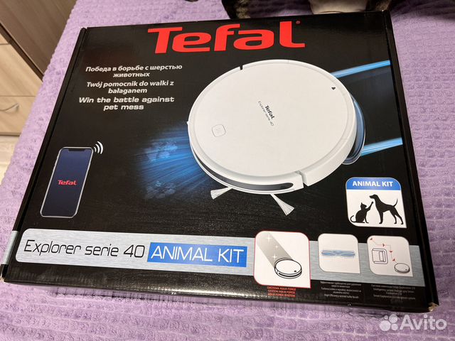 Робот пылесос tefal 40