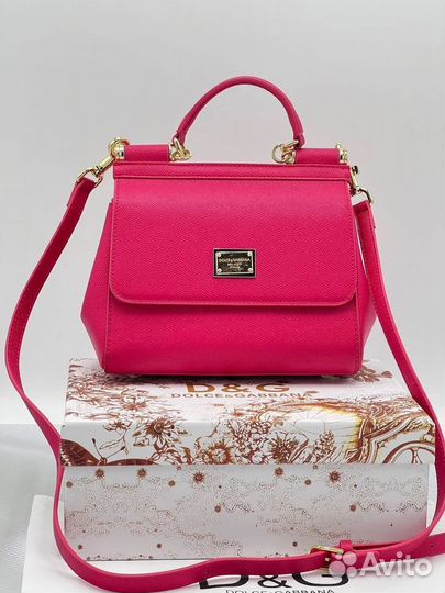 Сумка женская dolcegabbana Натуральная кожа