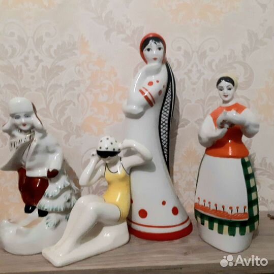 Фарфоровые статуэтки СССР