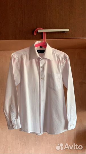 Белая рубашка для мальчика