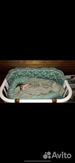 Детская кроватка круглая