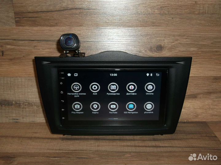 Магнитола 2DIN LADA Granta FL Android с камерой