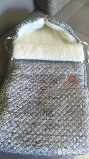 Конверт зимний на овчине