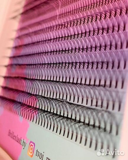 Ресницы готовые пучки 650 шт. Brillex lash