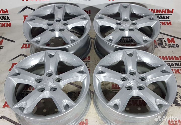 Диски литые Mitsubishi r17; 5x114,3; цо 67,1