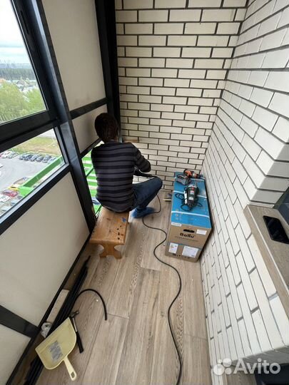 Установка кондиционера