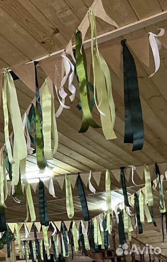 Растяжка из флажков