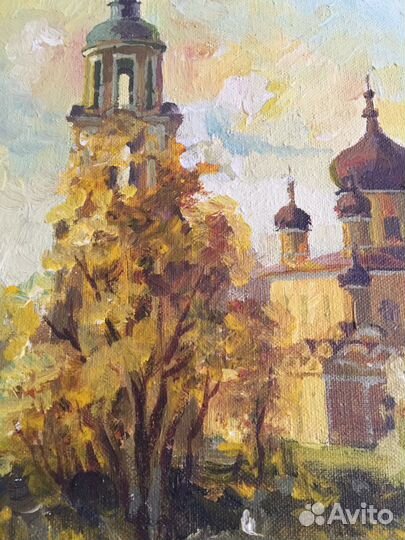 Картина маслом Воскресенский собор