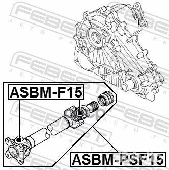 Крестовина карданного вала24X56 BMW E70/F15 All