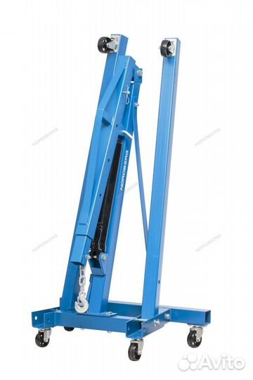 Кран гаражный складной 2т. C 2х сторонним насосом