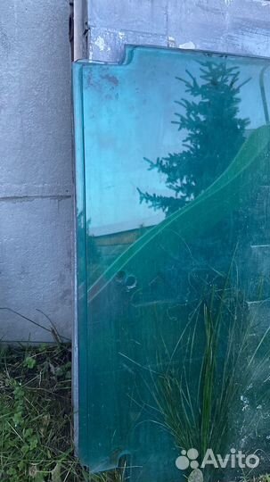 Стеклянные двери б/у для сада