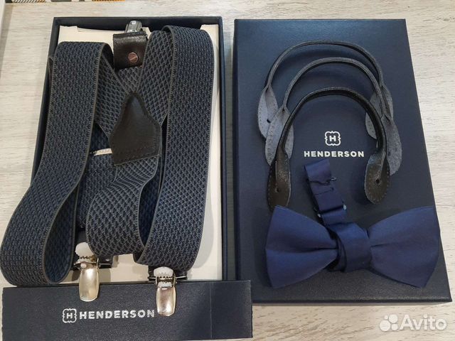 Подтяжки мужские Henderson и бабочка новое