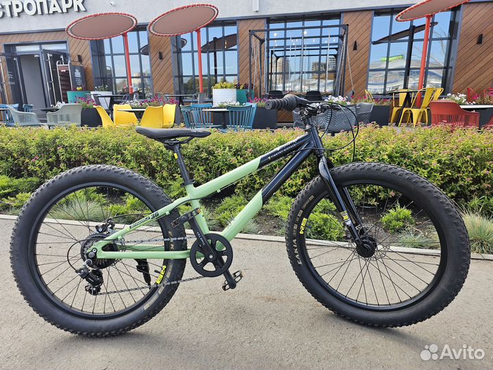 Велосипед timetry Черно-зеленый