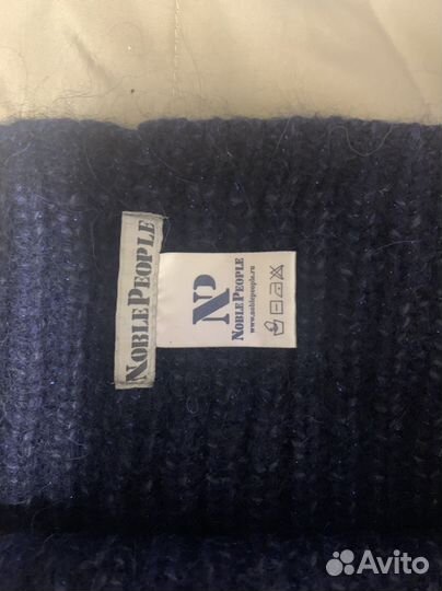 Зимняя шапка и снуд Noble People