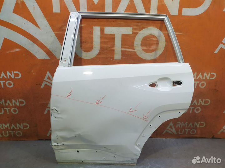 Дверь задняя левая Toyota Rav4 5 XA50 2018-Нв