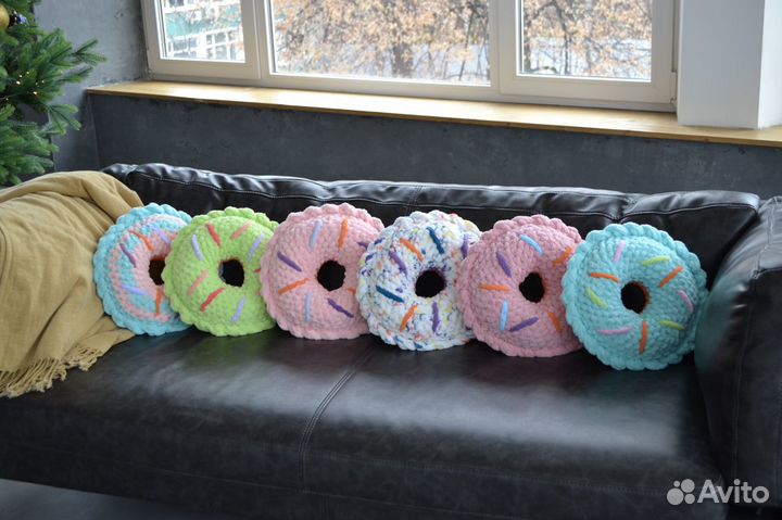 Подушка-пончик