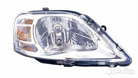 Фары передние рено логан renault logan