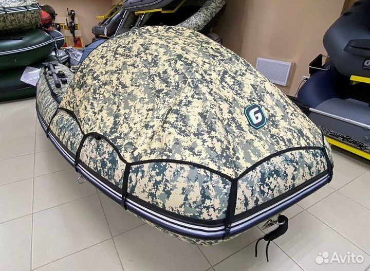 Надувная лодка gladiator E420 AIR С нднд само