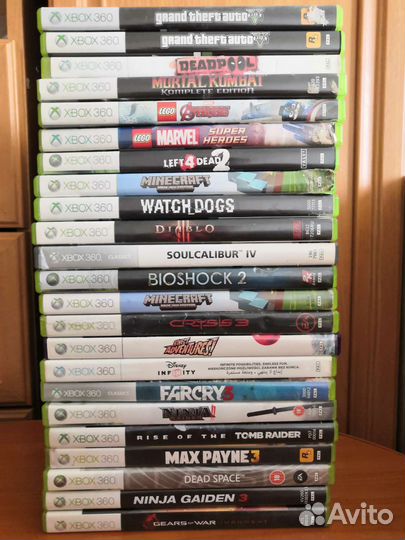 Диски для Xbox 360 лицензия