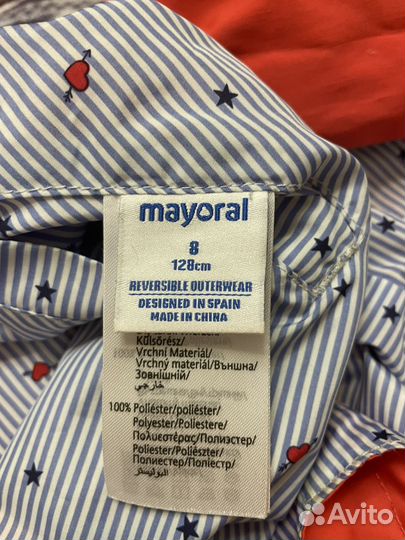 Плащ для девочки весенний-летний 128