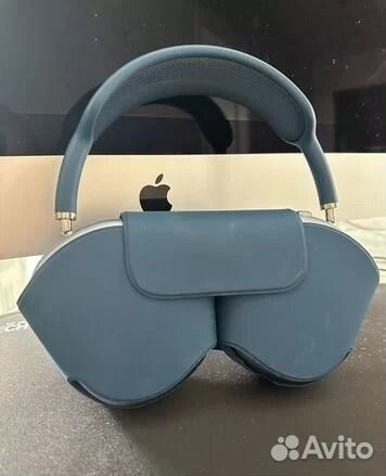 Airpods max blue. Новый. Рассрочка