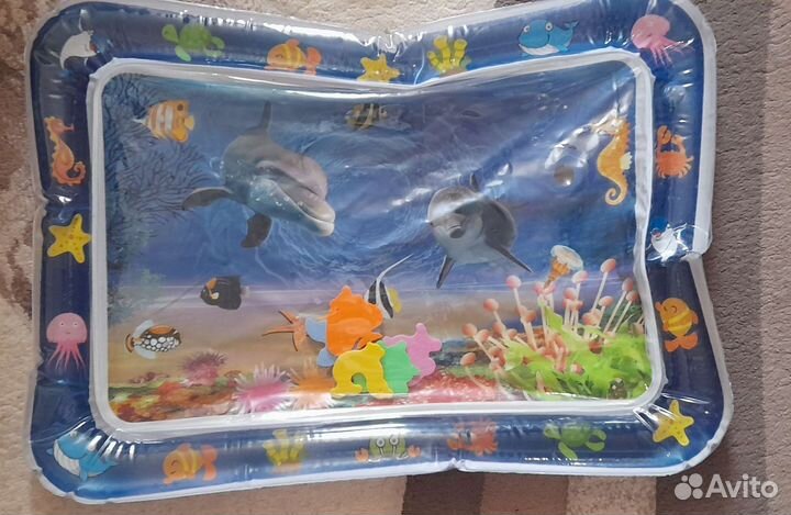 Водный развивающий коврик