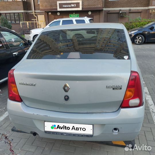 Renault Logan 1.4 МТ, 2007, 222 000 км