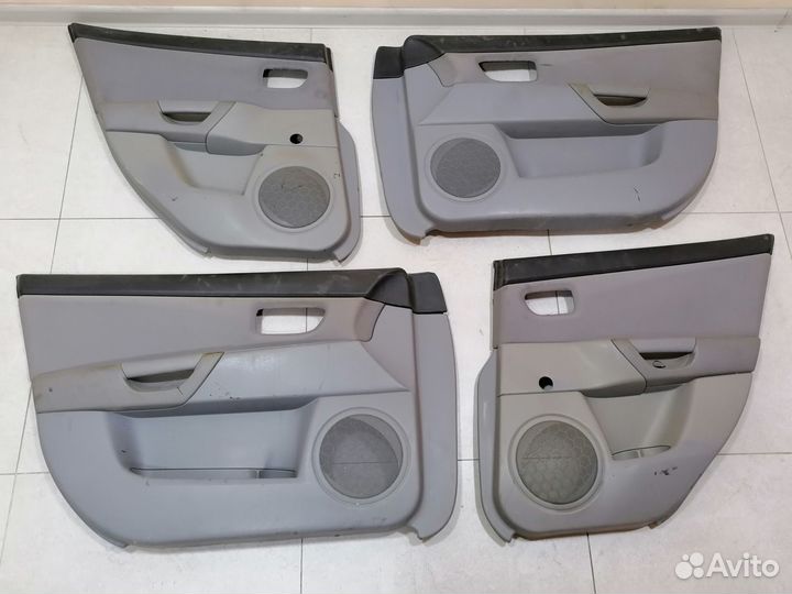 Обшивки дверей (карты) для Mazda 3 (BK) 2002-2009