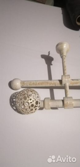 Карнизы для штор двухрядный металлический