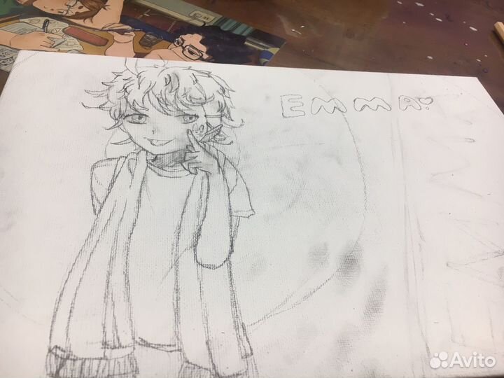 Рисунки на заказ аниме