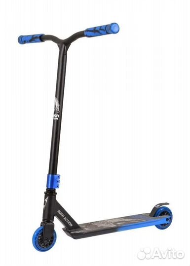 Самокат rush action трюковый