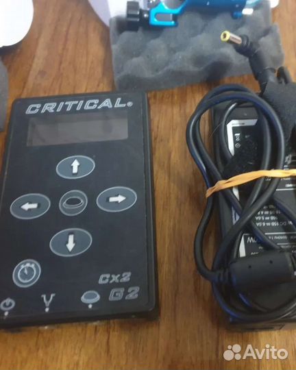 Тату машинка и блок