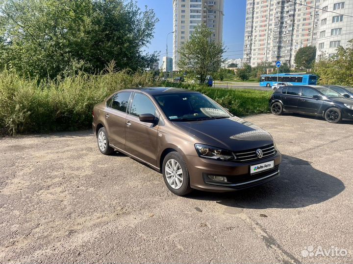 Volkswagen Polo 1.6 AT, 2017, 220 000 км