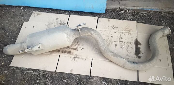 Глушитель toyota land cruiser 200