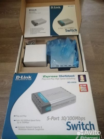 Коммутатор D-Link Des-1005D 5-port