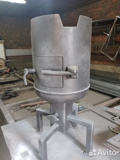 Печка под казан 30см