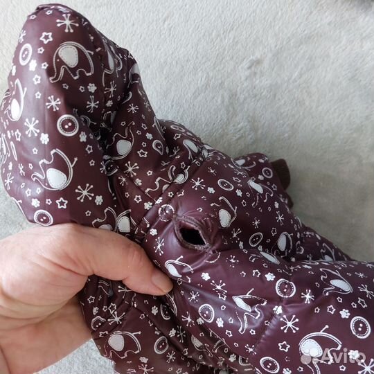 Зимний комбинезон для мелкой собаки