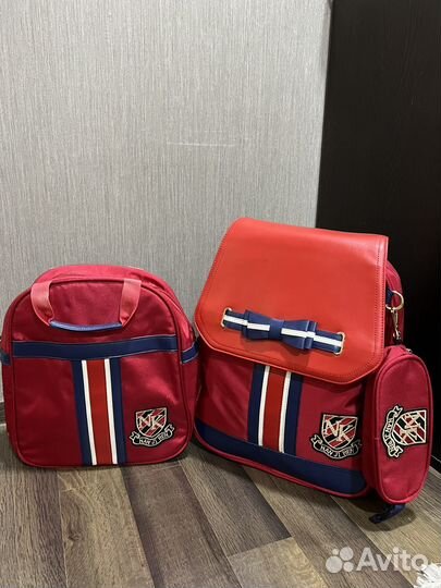 Школьный рюкзак и сумка для сменки