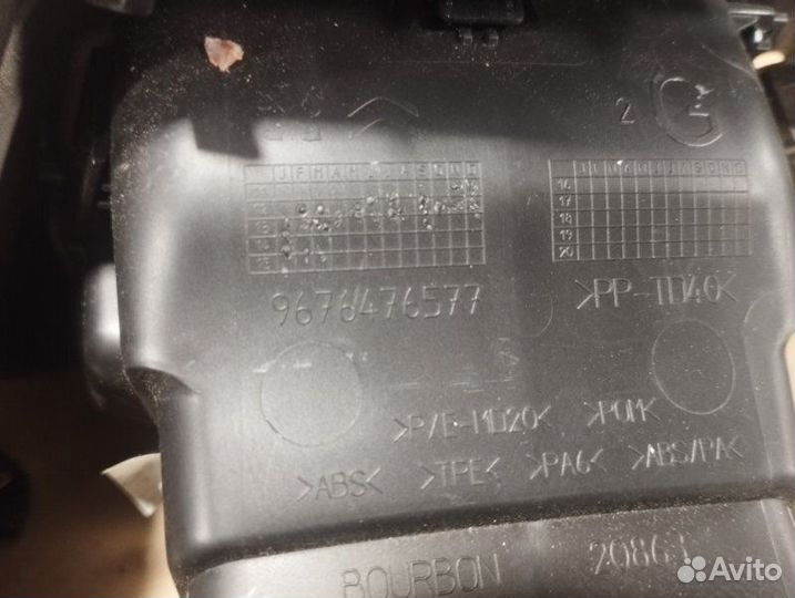 Дефлектор печки передний левый Citroen C-Elysee