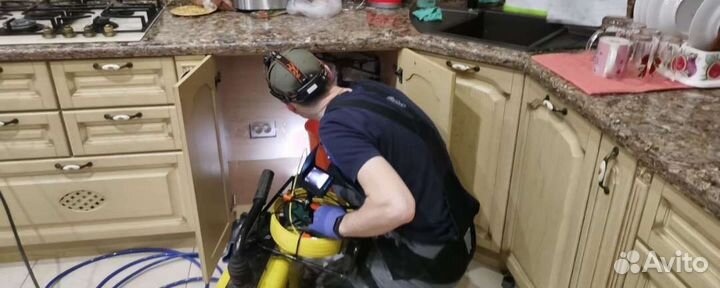 Прочистка канализации, Устранения засоров 24/7