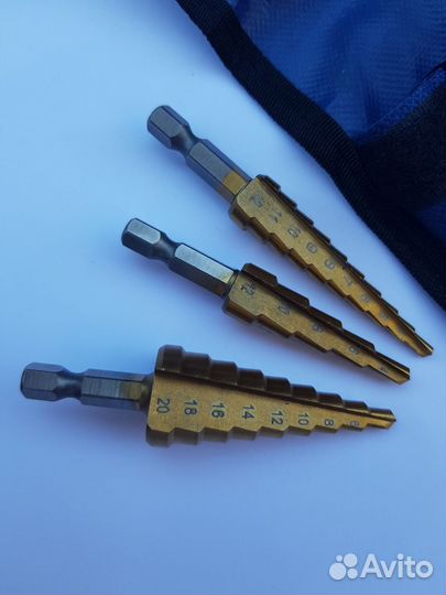 Набор ступенчатых сверл