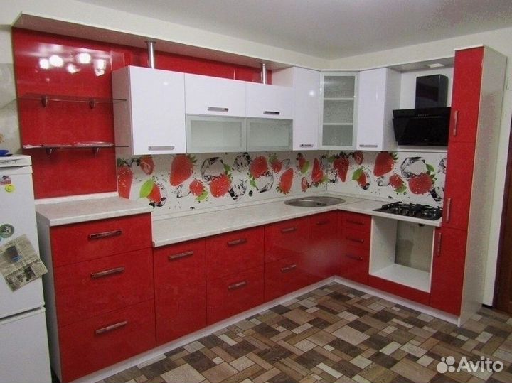 Кухонный гарнитур прямой