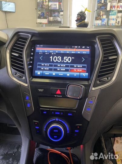 Android магнитола Hyundai Santa Fe 3
