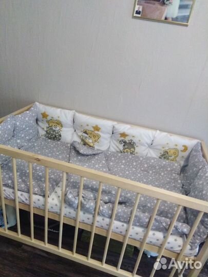 Комплект для новорожденного в кроватку