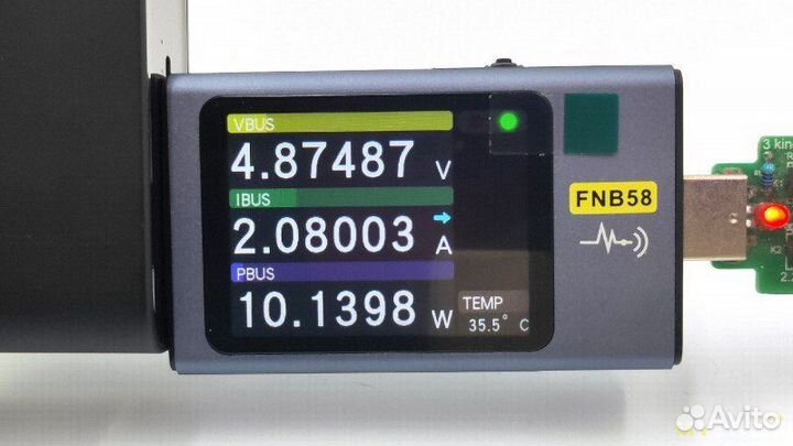 Usb тестер Fnirsi FNB58