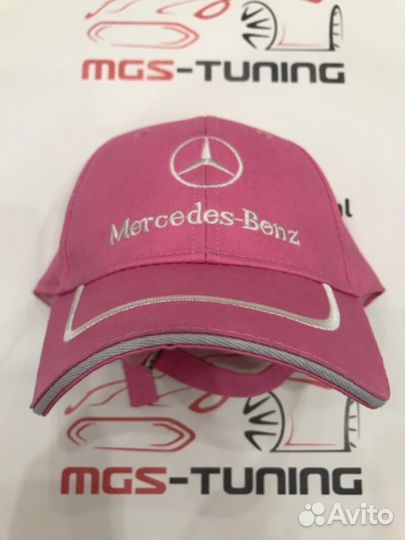 Кепка Mercedes-Benz стиль 2 розовый