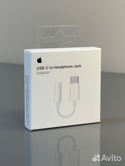 Переходник для наушников iPhone оригинал USB-C